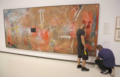 Una obra de Roberto Matta cedida por el Centro Pompidou.