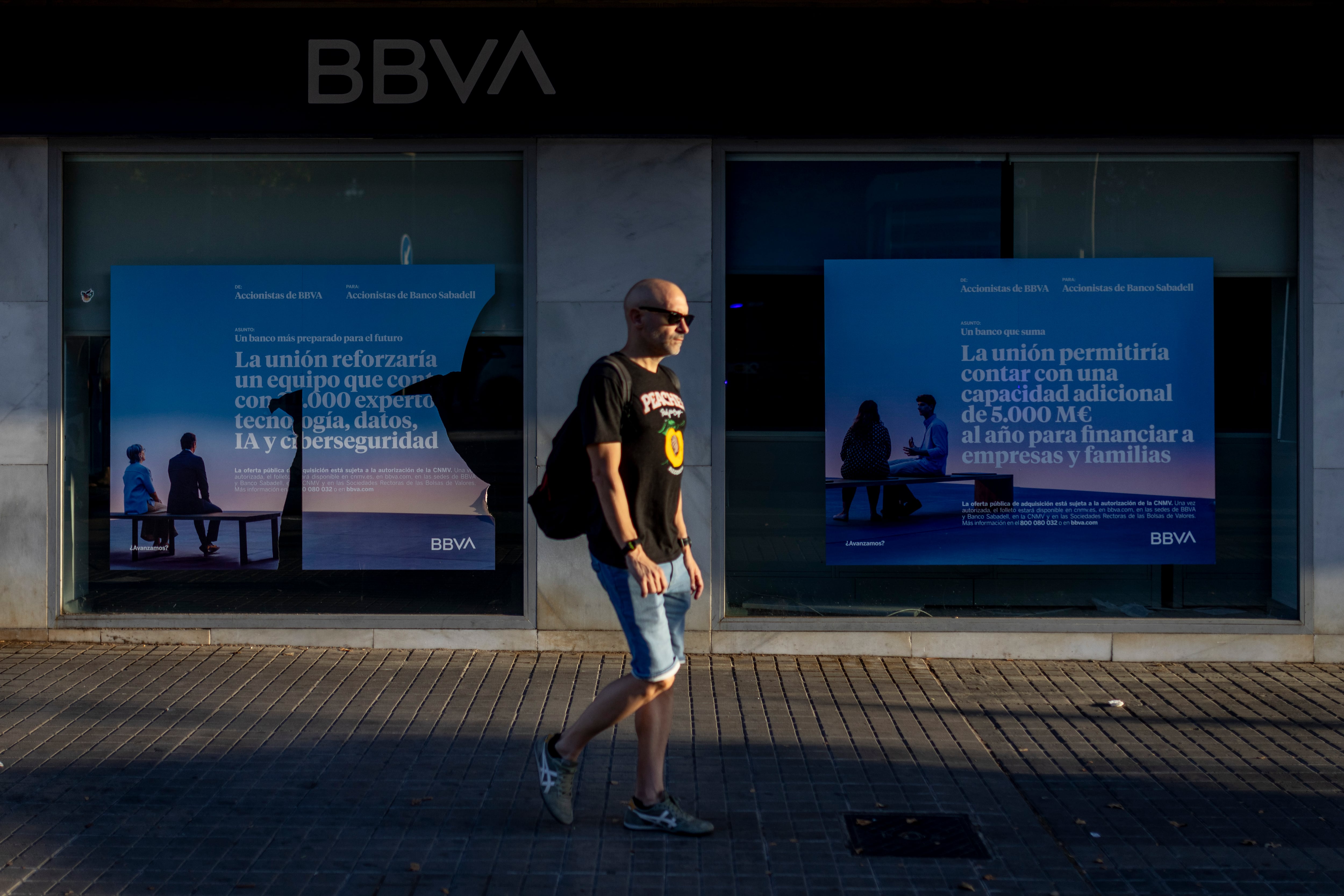 Oficina del BBVA en Sevilla.