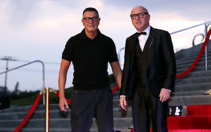 Stefano Gabbana y Domenico Dolce.