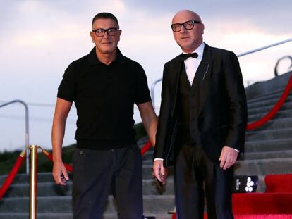 Stefano Gabbana y Domenico Dolce.