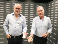 Seamus Fahy, fundador de Vaults, y Tommy O´Ceileachair, responsable en España.