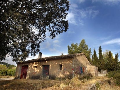 Caseta de Macastre (Valencia) donde apareci&oacute; en 1989 el cad&aacute;ver de la joven de 15 a&ntilde;os Rosario Sayete Moedra.