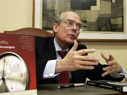 Ignacio Buqueras, presidente de la Comisión Nacional para la Racionalización de los horarios.