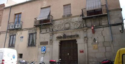 Edificio histórico de Caja Segovia.