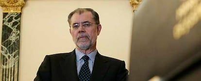 El ministro de Justicia, Mariano Fernández Bermejo, en su despacho.