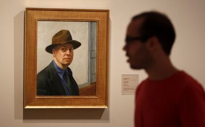 Exposici&oacute;n en el museo Thyssen-Bornemisza de Madrid de Edward Hopper.