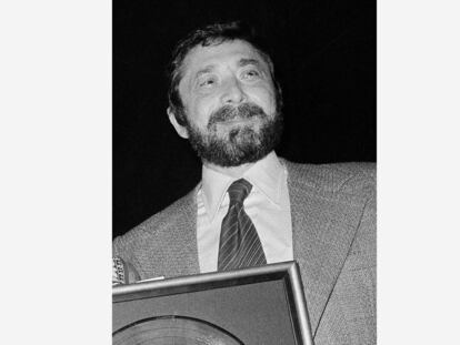 Walter Yetnikoff, en su etapa como presidente de CBS Records, en Nueva York, 1978.