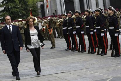 Carme Chacón y José Antonio Alonso.