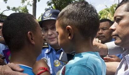 La jefa de la Policía de Nicaragua, Aminta Granera.