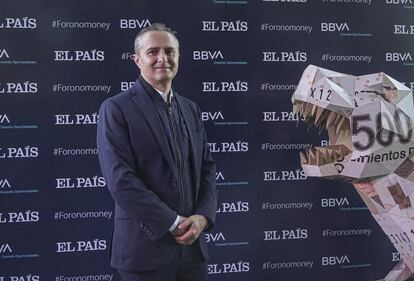 Mauricio Pallares, director de Marketing Corporativo de BBVA, durante su participación en el foro.