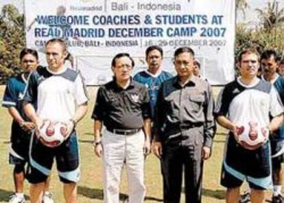 El Real Madrid abre su primera escuela en Asia