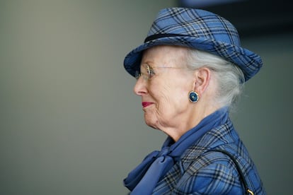 La reina Margarita de Dinamarca en Herning en 2022.