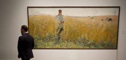 'La mies' (1948), de Bubnov, en la filial malagueña del Museo Ruso.