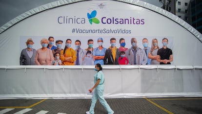 Colsanitas, una de las empresas de medicina prepagada en Colombia, en 2021.