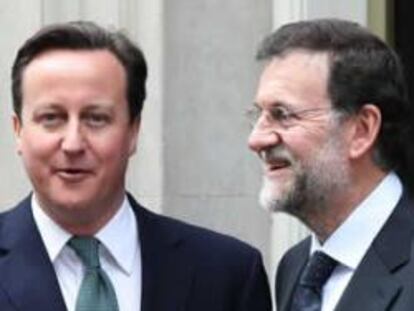 Cameron y Rajoy se han reunido en Downing Street