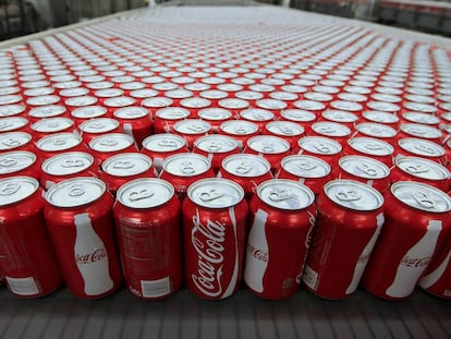 Llaunes de Coca-Cola