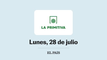 La Primitiva comprobar sorteo del lunes 28 de julio de 2025