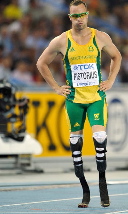 Pistorius, tras la carrera