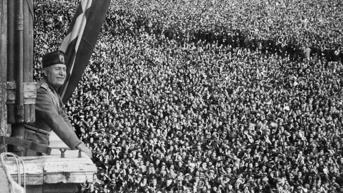 100 aniversario del ascenso de Mussolini y del fascismo