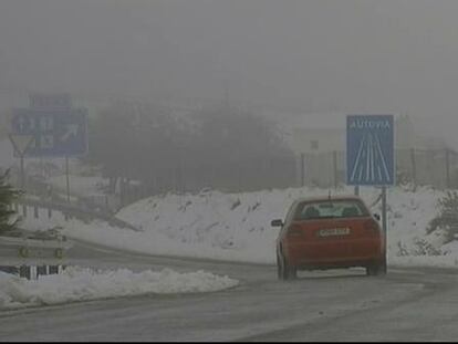 El temporal de frío golpea a Andalucía con nieve e inundaciones