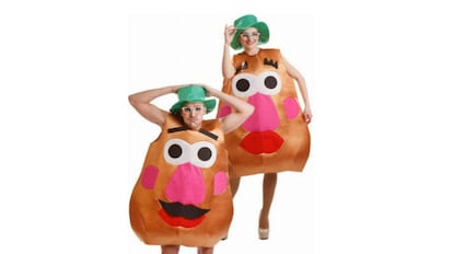 Disfraz de carnaval para parejas de Mr. Potato