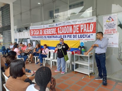 Trabajadores del Ministerio del Trabajo en Colombia