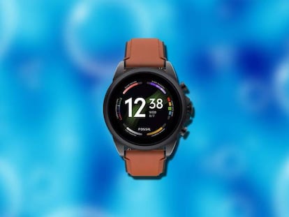 Fossil Gen 6 con fondo