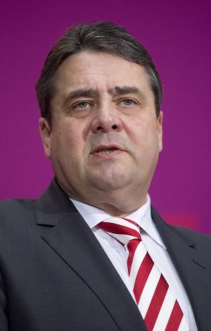 El l&iacute;der del SPD y futuro ministro, Sigmar Gabriel.