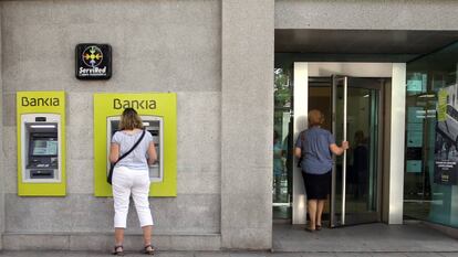 Oficina de Bankia en Madrid.