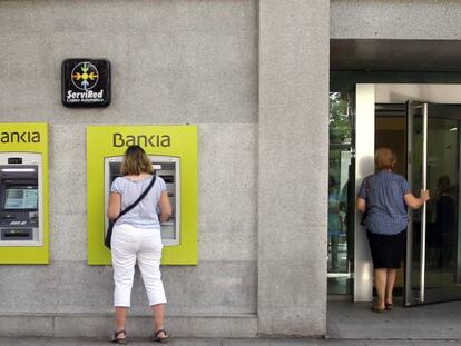 Oficina de Bankia en Madrid.