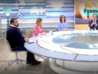 Una imagen del programa matinal de Ana Rosa Quintana de este lunes.