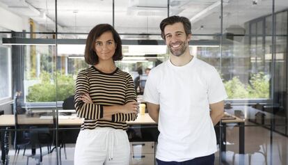 Rosa Espín y Manuel Deó, co-CEO de Ambar Partners.