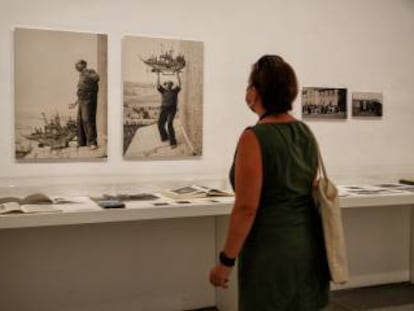 Inauguración de las nuevas salas dedicadas al exilio tras la Guerra Civil en el Museo Reina Sofía, Madrid.