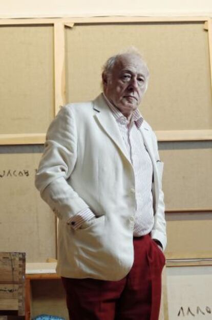 El pintor Eduardo Arroyo.