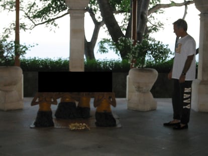 Imágenes nuevas sobre la investigación de Jeffrey Epstein, publicadas por el Departamento de Justicia de EE. UU., el 19 de diciembre de 2025.