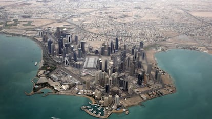 Doha, area diplomática, 2013