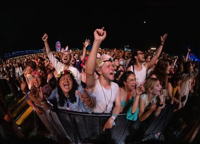 El público de Mad Cool durante la actuación de Florence Welch el sábado.