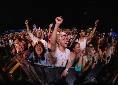 El público de Mad Cool durante la actuación de Florence Welch el sábado. 