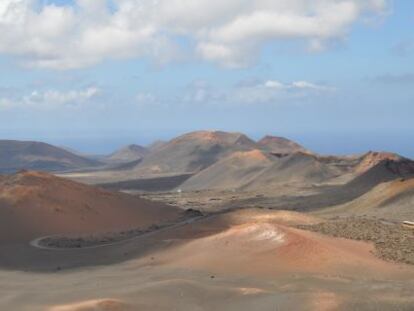 Panorámica del Parque Nacional de Timanfaya.