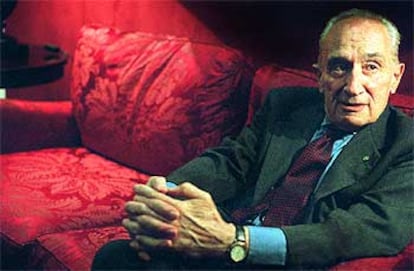 Giovanni Sartori, fotografiado en mayo de 2003.