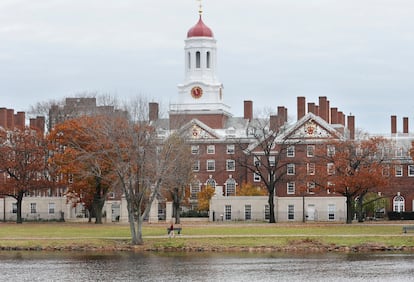El campus de la Universidad de Harvard en Cambridge, Massachusetts, en una imagen de archivo.