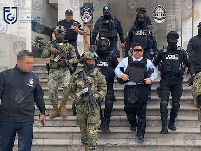 Uriel Carmona tras su primera detención, en Ciudad de México, el pasado 4 de agosto.