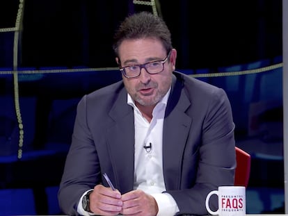 David Madi en una captura de pantalla del programa FAQS de TV3.