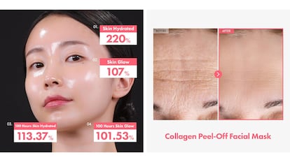 Esta mascarilla coreana de colágeno hidrolizado es superventas en Amazon.