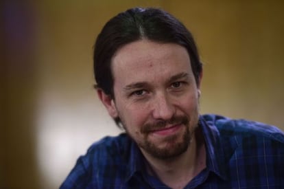 Pablo Iglesias, el pasado día 13 en Madrid.