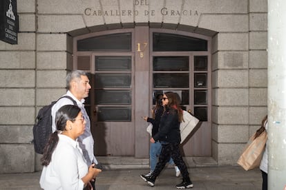 El número 17 de Gran Vía, donde se encuentra el Oratorio Caballero de Gracia.