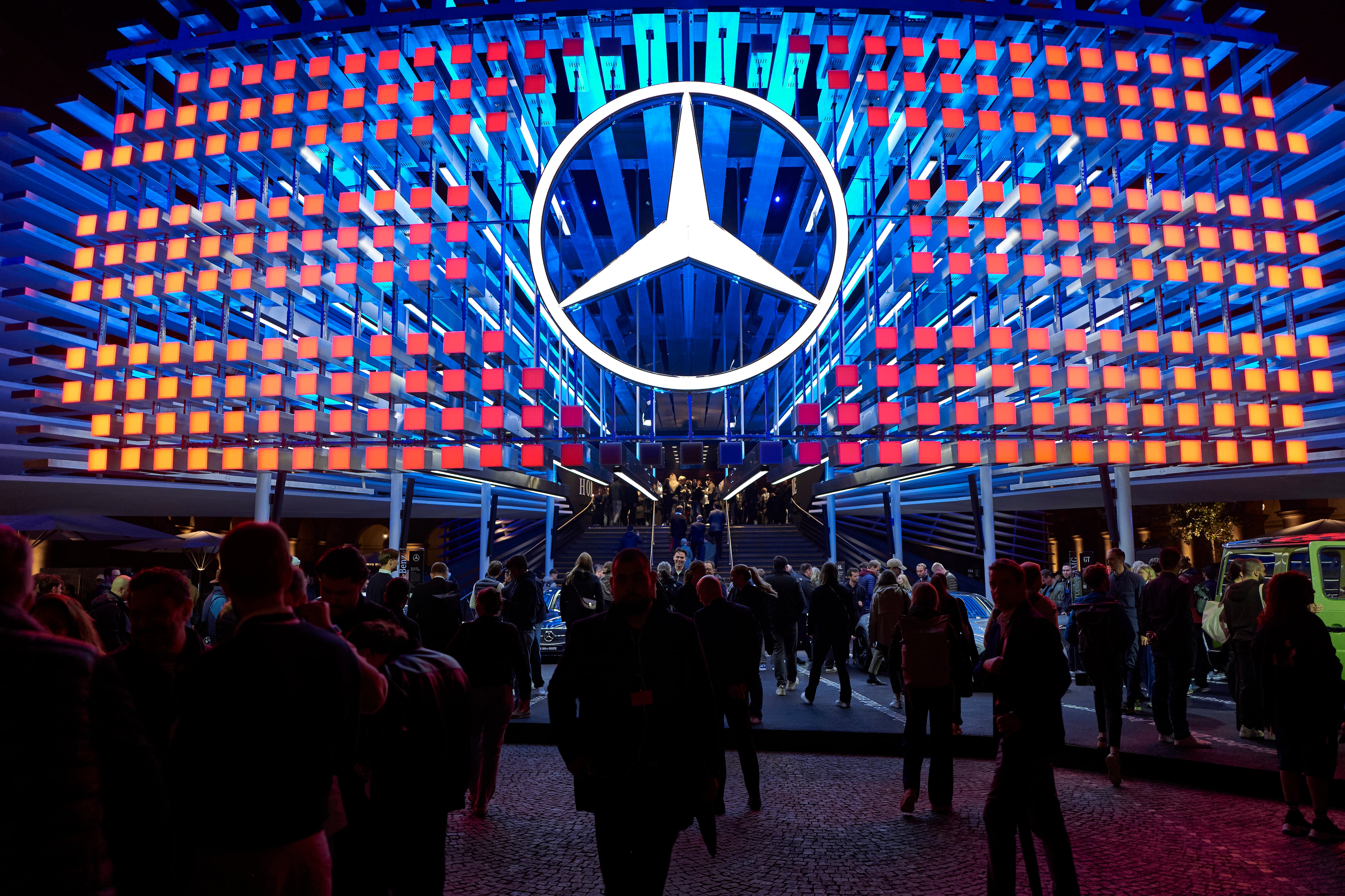 Stand de Mercedes-Benz en el Salón del Automóvil de Múnich 2025.