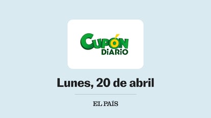 Sorteo cupón diario de la ONCE lunes 20 abril 2026