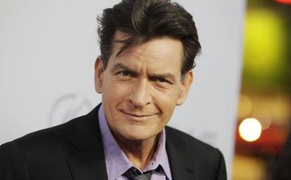 El actor Charlie Sheen.