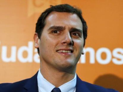 El candidato de C&acute;s a las elecciones generales, Albert Rivera.